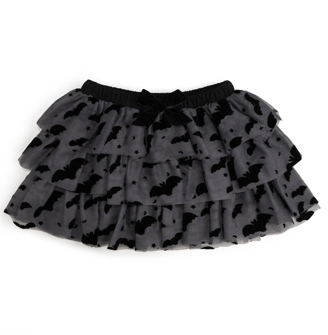 Bow Tiered Tutu, Flocked Bats