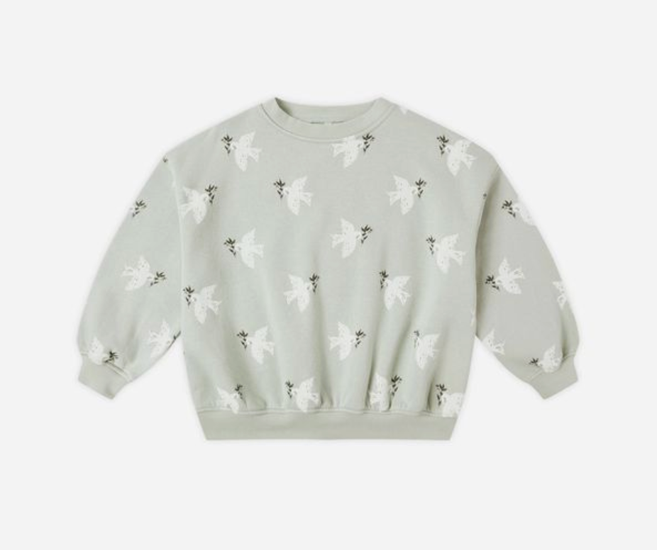 Relaxed Sweatshirt, Doves