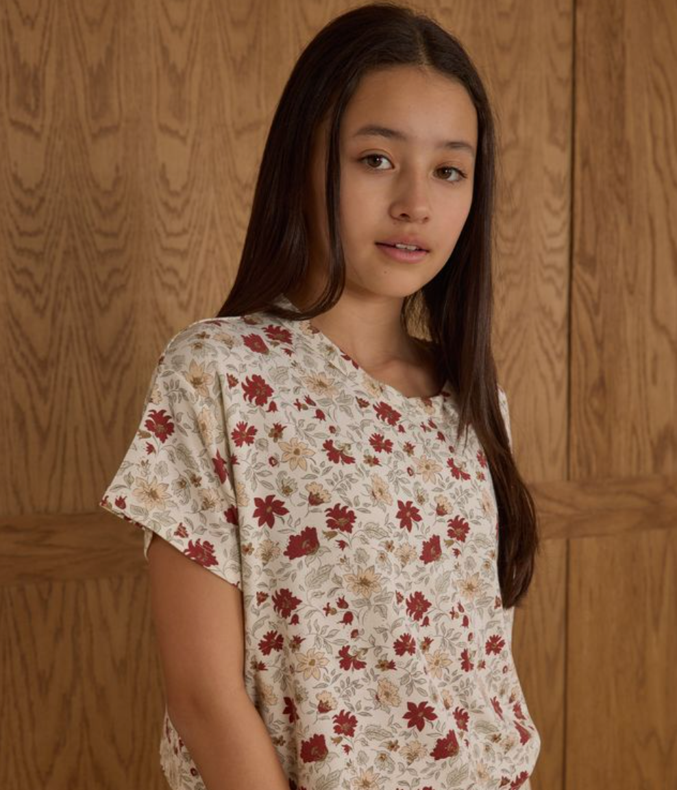 Teen Ruthie Set, Holiday Floral