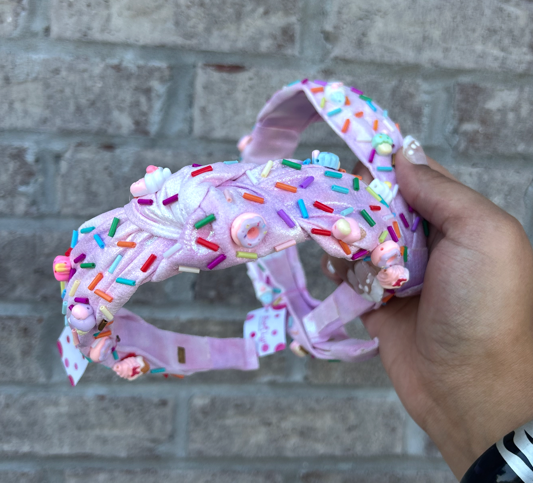 Sprinkle Treat Knot Headband