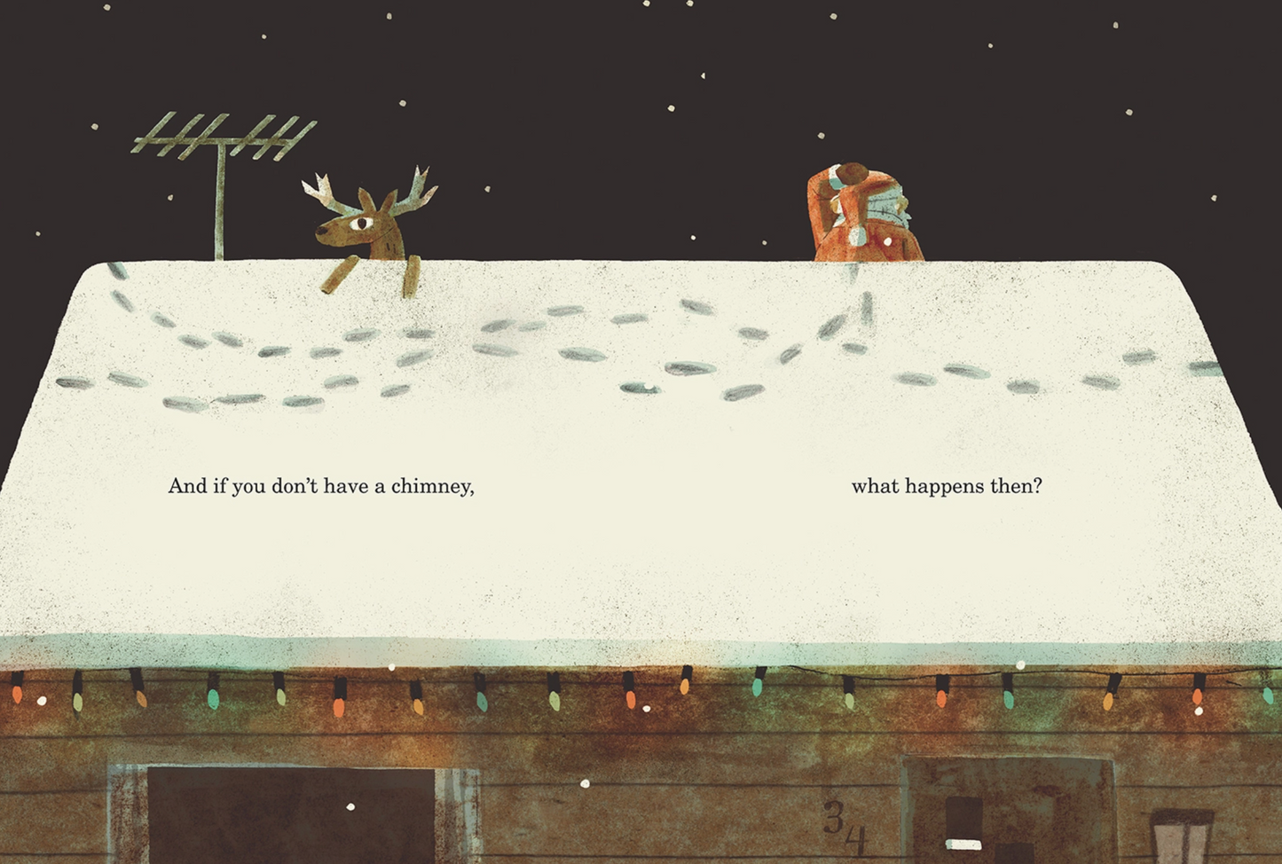 How Does Santa Go Down The Chimney?