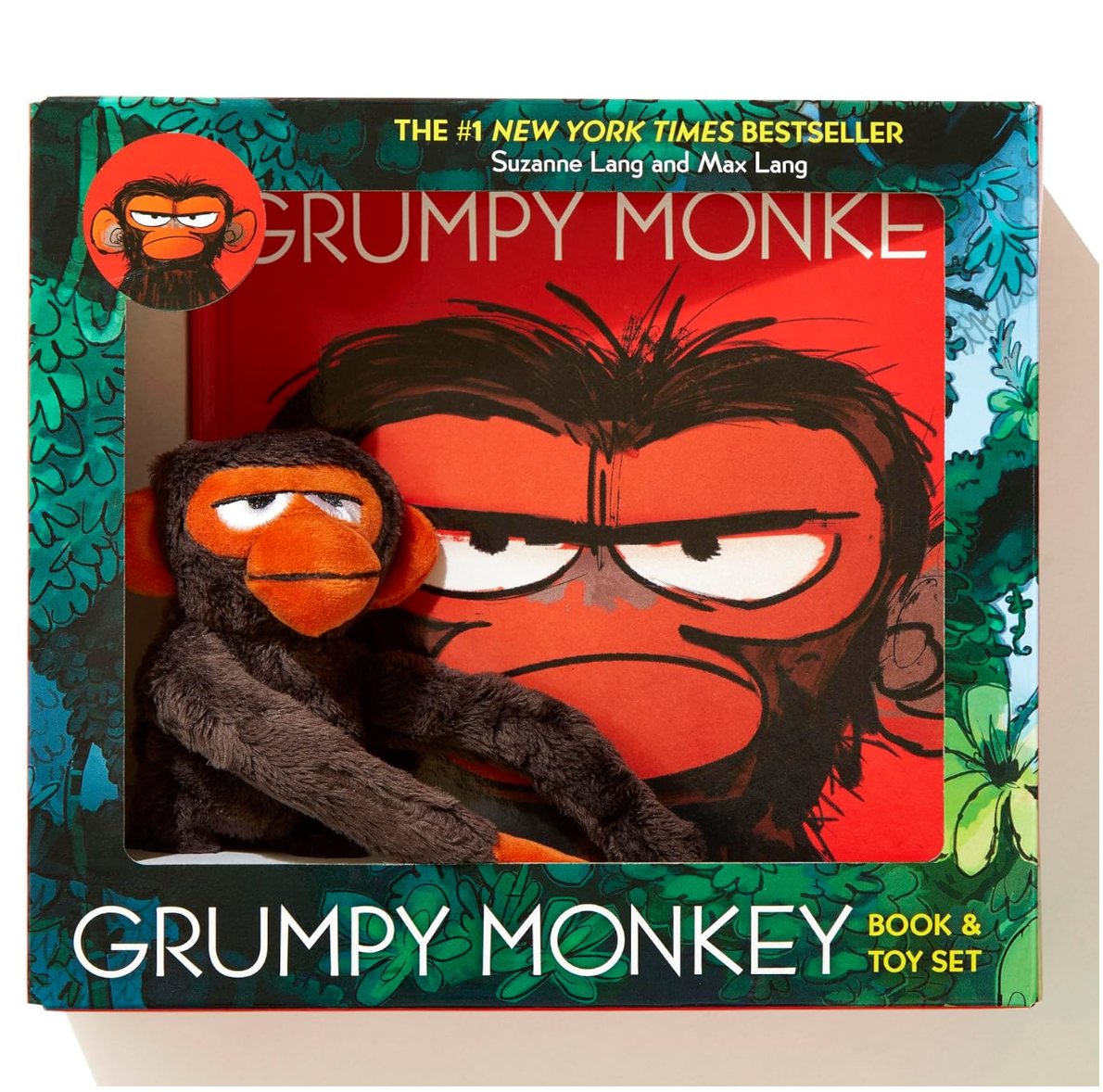 Grumpy Monkey Toy Set