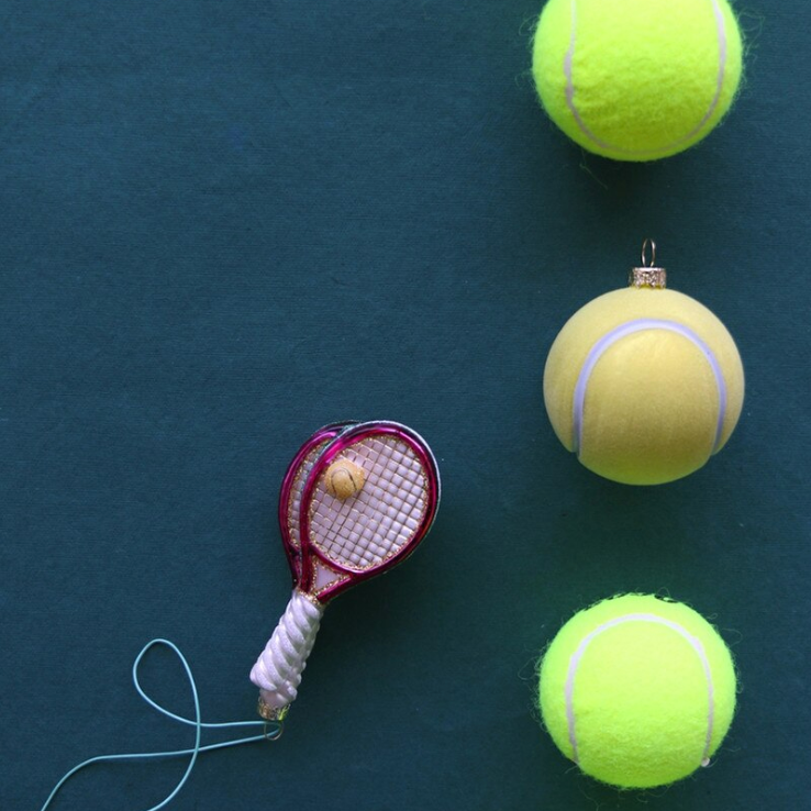 Tennis Ball Ornament - Magpies Paducah