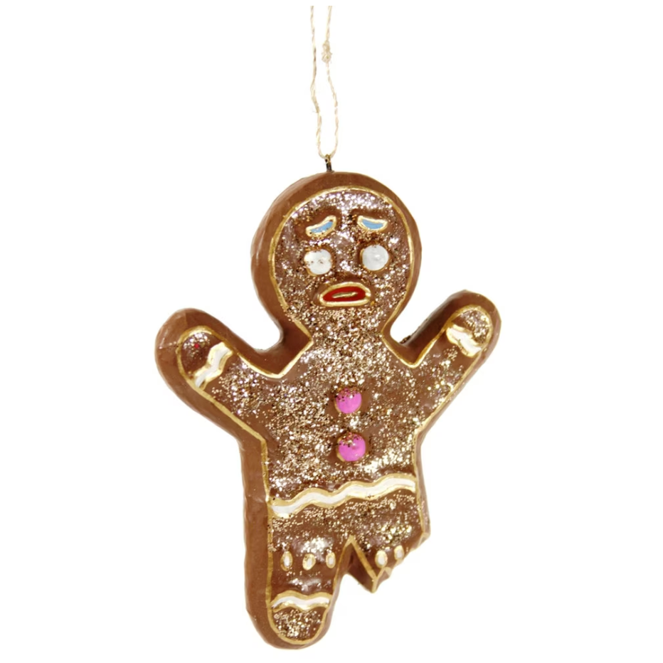 Gingerbread Man Ornament - Magpies Paducah