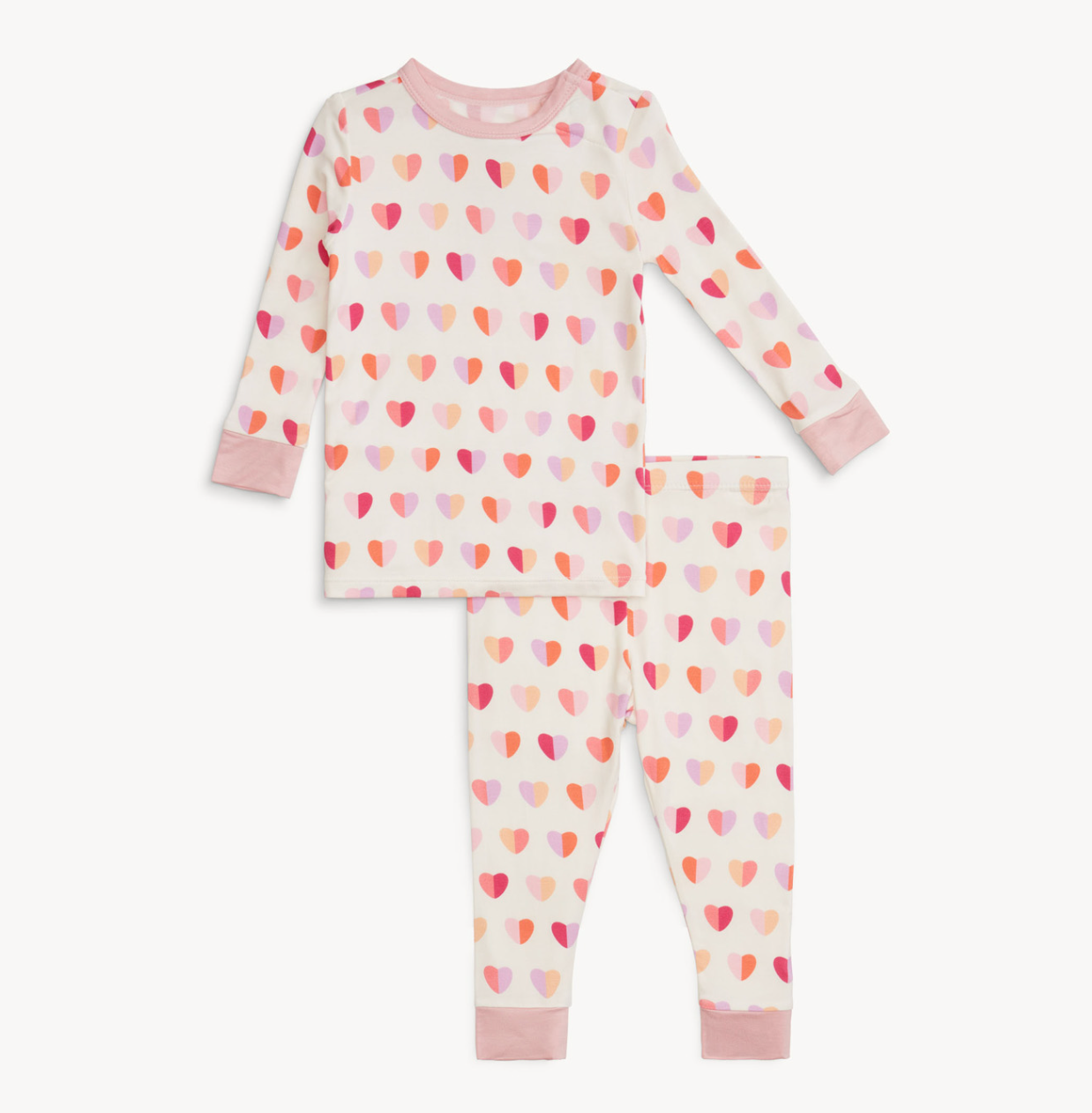 Modal Pajama Set, Pink XOXO - Magpies Paducah