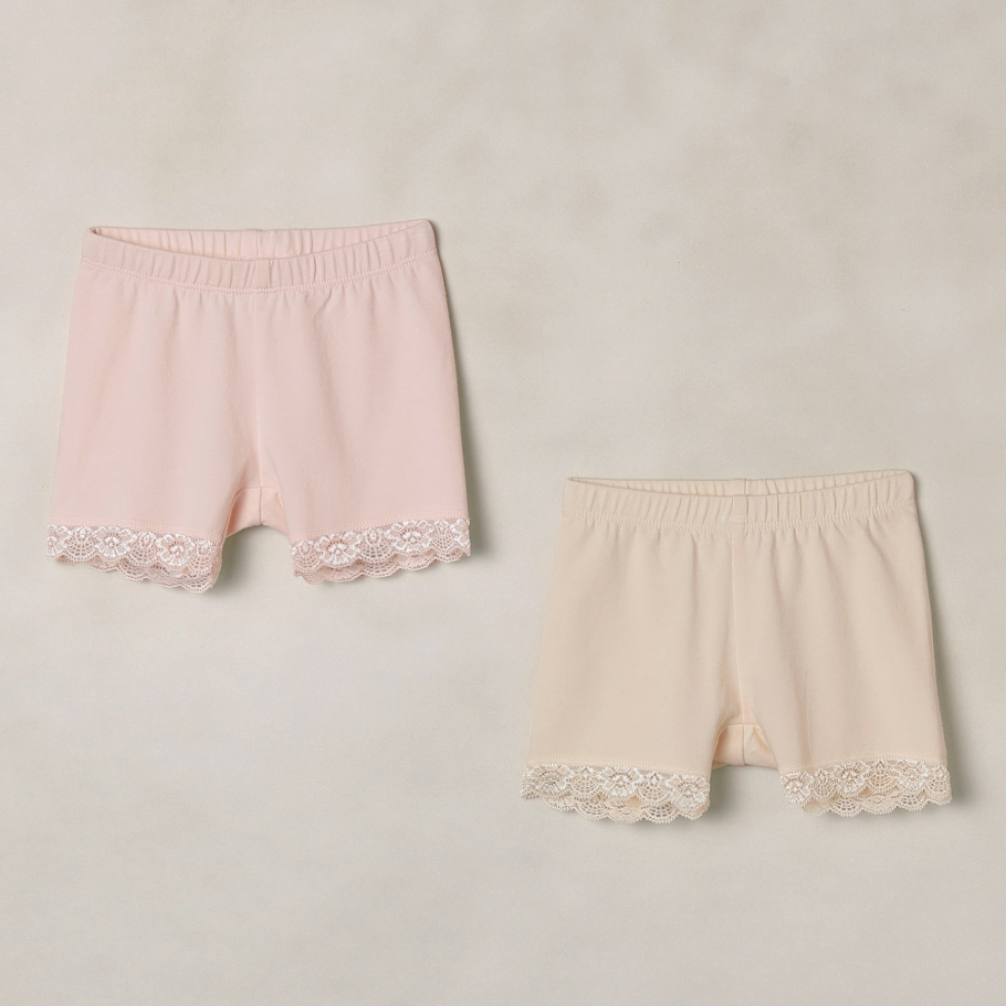 Cartwheel Shorts | Pearl, Blush - Magpies Paducah