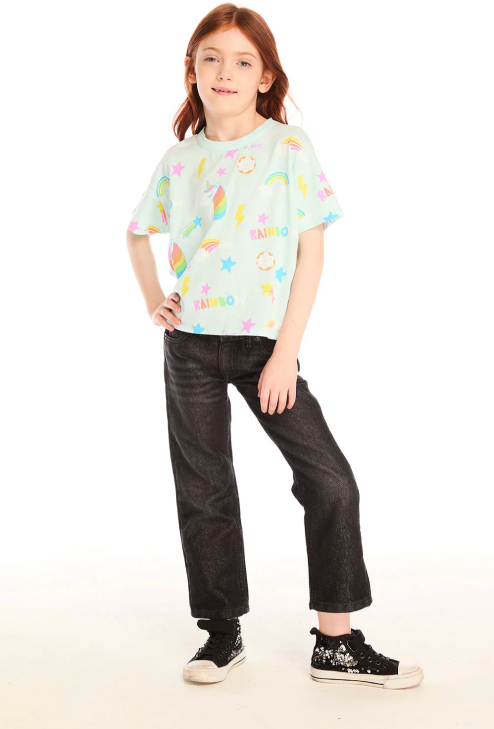 Unicorn Hearts Tee - Magpies Paducah