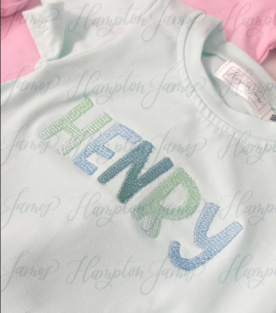 Cotton Tee + Short Set, Mint