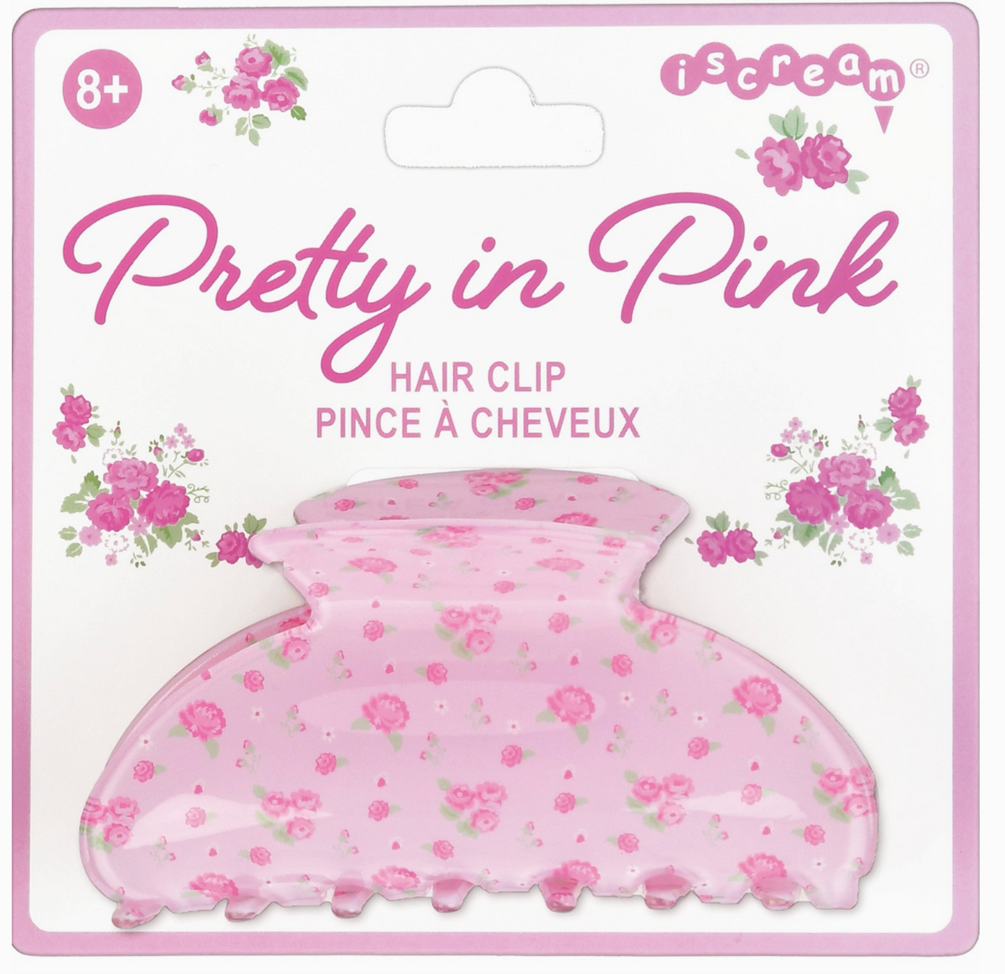 Pretty in Pink Hair Clip