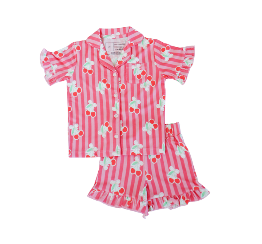 Ruffle Set, Cherries