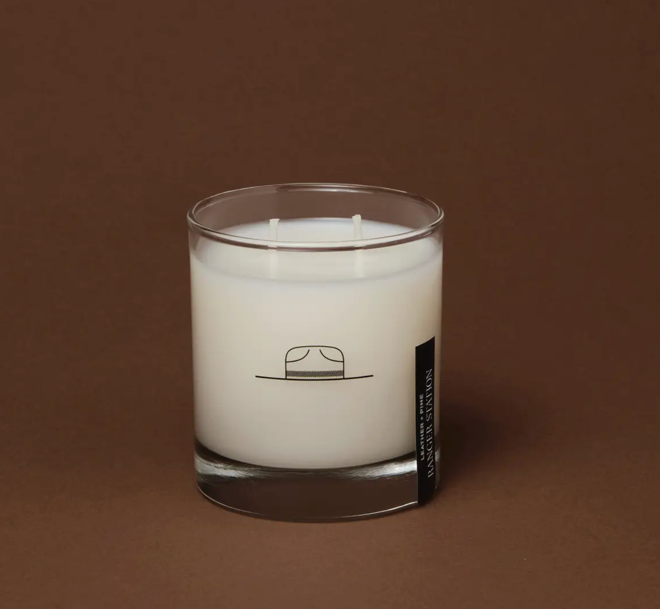 Rocks Glass Candle, Lumberjack - Magpies Paducah