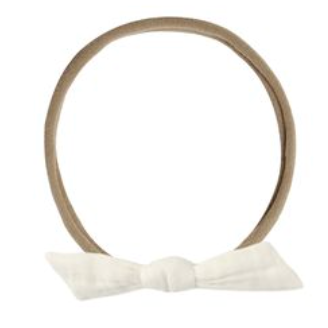 Little Knot Headband, Ivory - Magpies Paducah