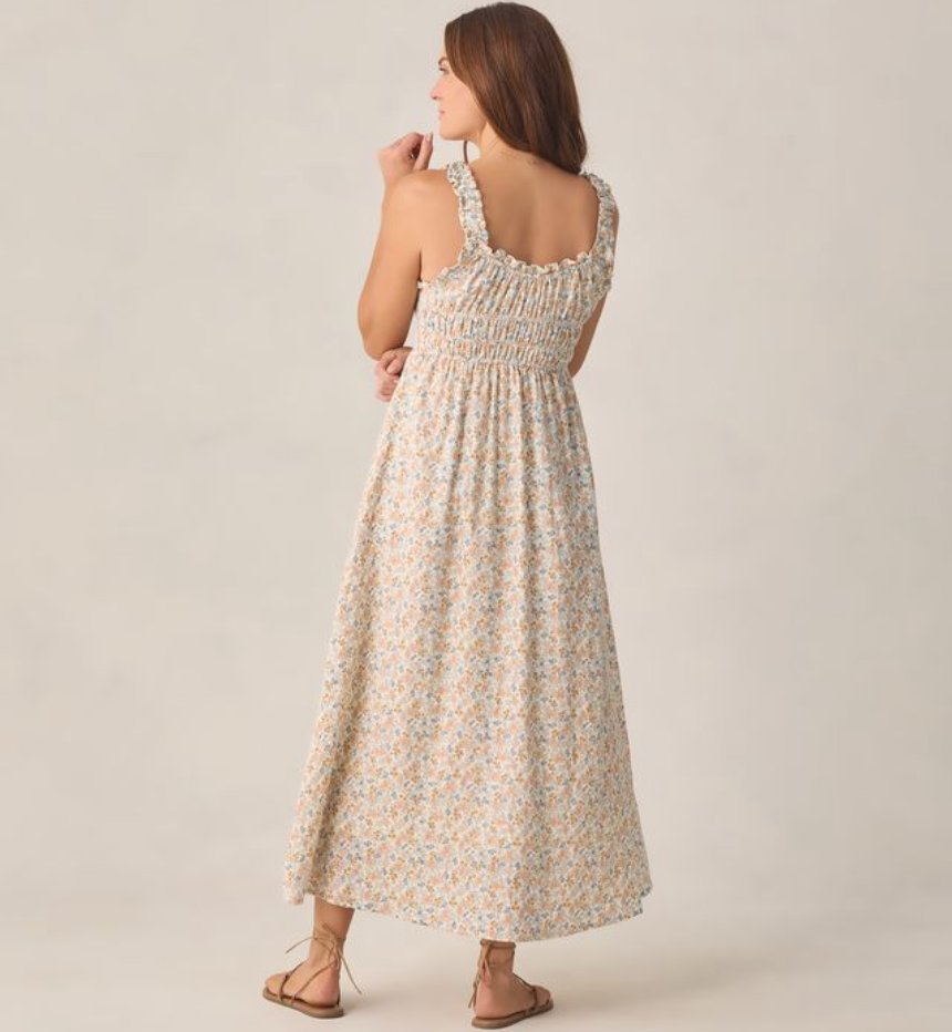 Women's Jane Dress, Flower Field - Magpies Paducah