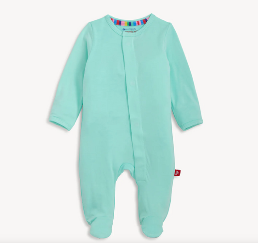 Solid Modal Footie, Aloe