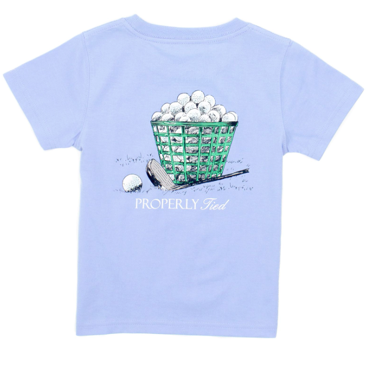 Short Sleeve Tee, Light Blue Range - Magpies Paducah