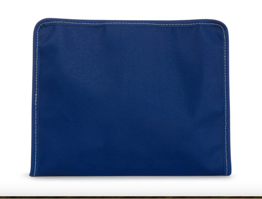 Roadie Zip Pouch, Coated Canvas Blue Bell - Magpies Paducah