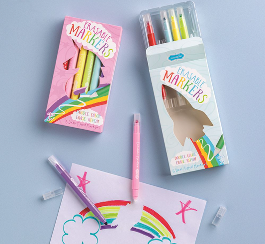 Unicorn Erasable Marker Set