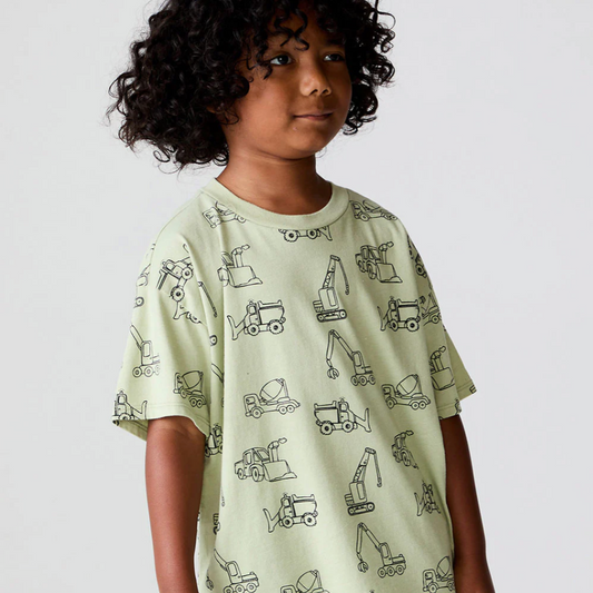 Vintage Jersey Tee, Plankton Construction Time - Magpies Paducah