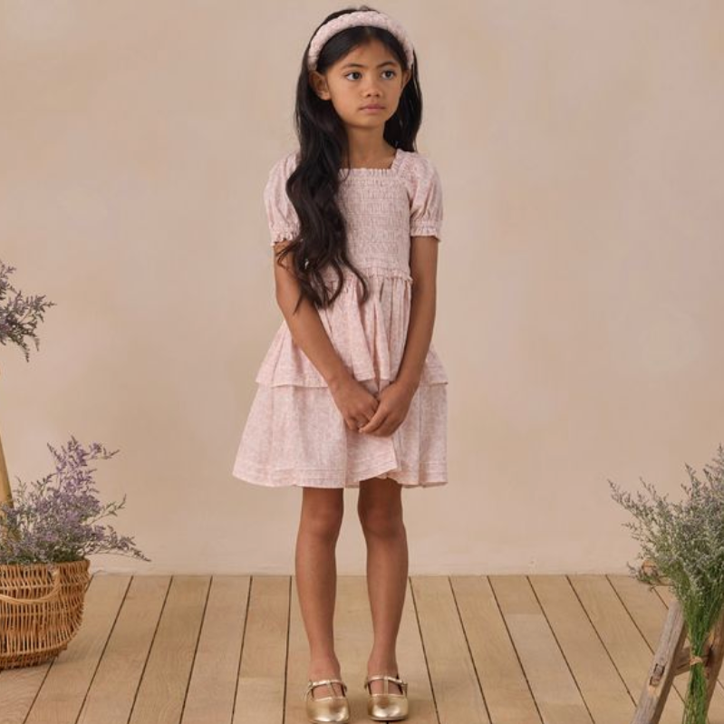 Cosette Dress, Lavender Floral - Magpies Paducah