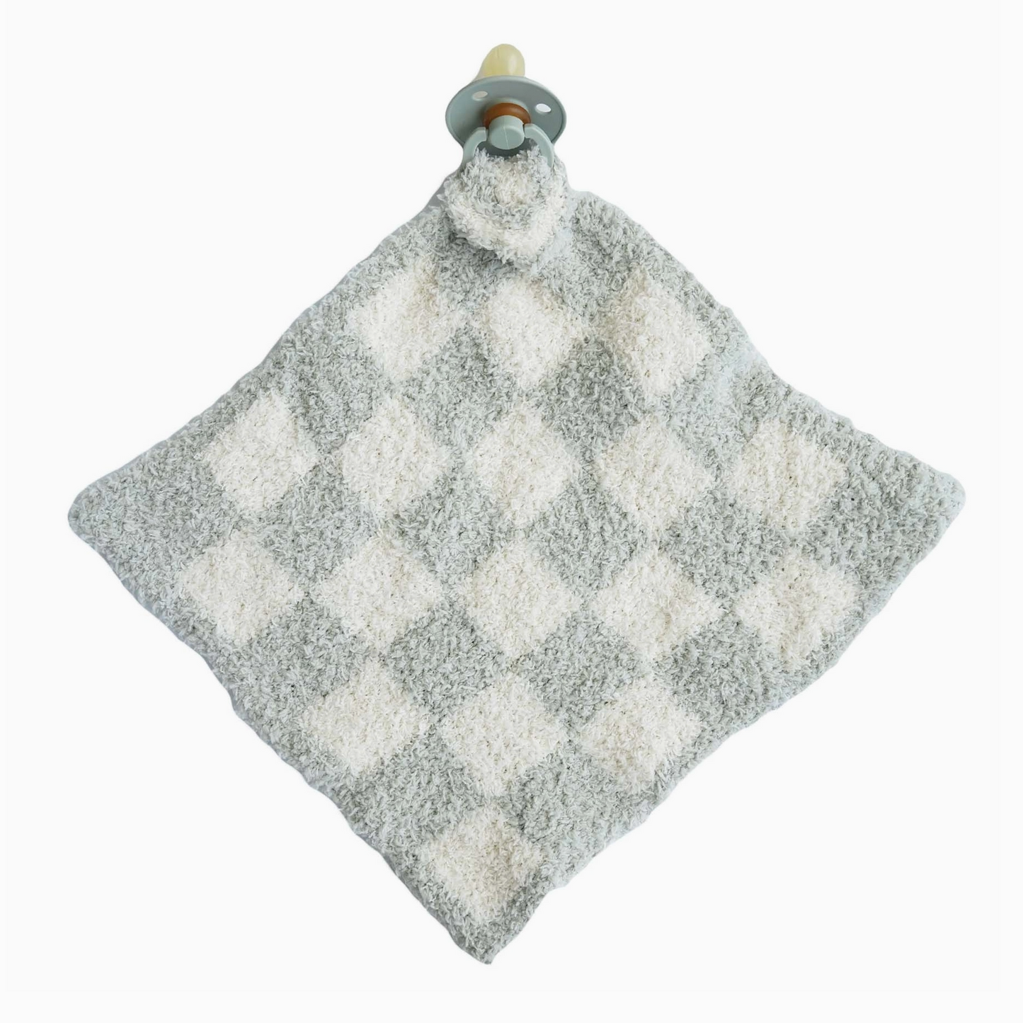 Cuddlelane™ Luxe Lovey | Sage Check - Magpies Paducah
