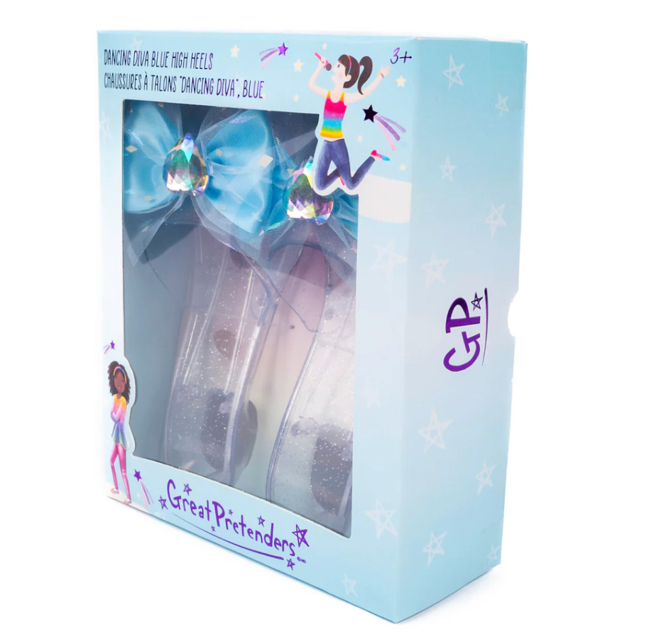 Dancing Diva High Heels, Blue - Magpies Paducah