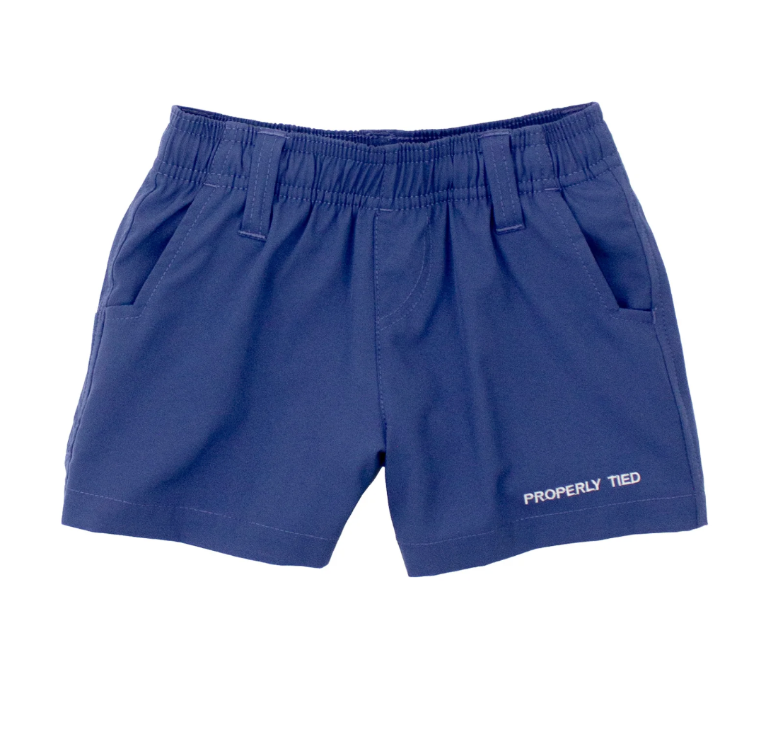 Pintail Short, Washed Navy - Magpies Paducah
