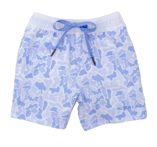Riviera Swim Trunk, River Camo - Magpies Paducah