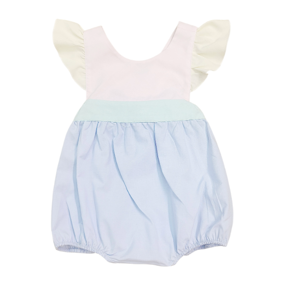 Colorblock Bow Back Bubble - Magpies Paducah