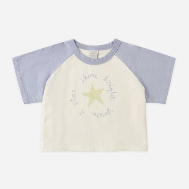 Raglan Crop Tee, Shine Bright - Magpies Paducah