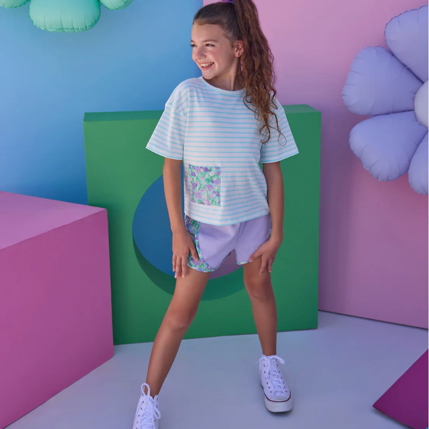 Track Shorts, Tillies Tulips - Magpies Paducah