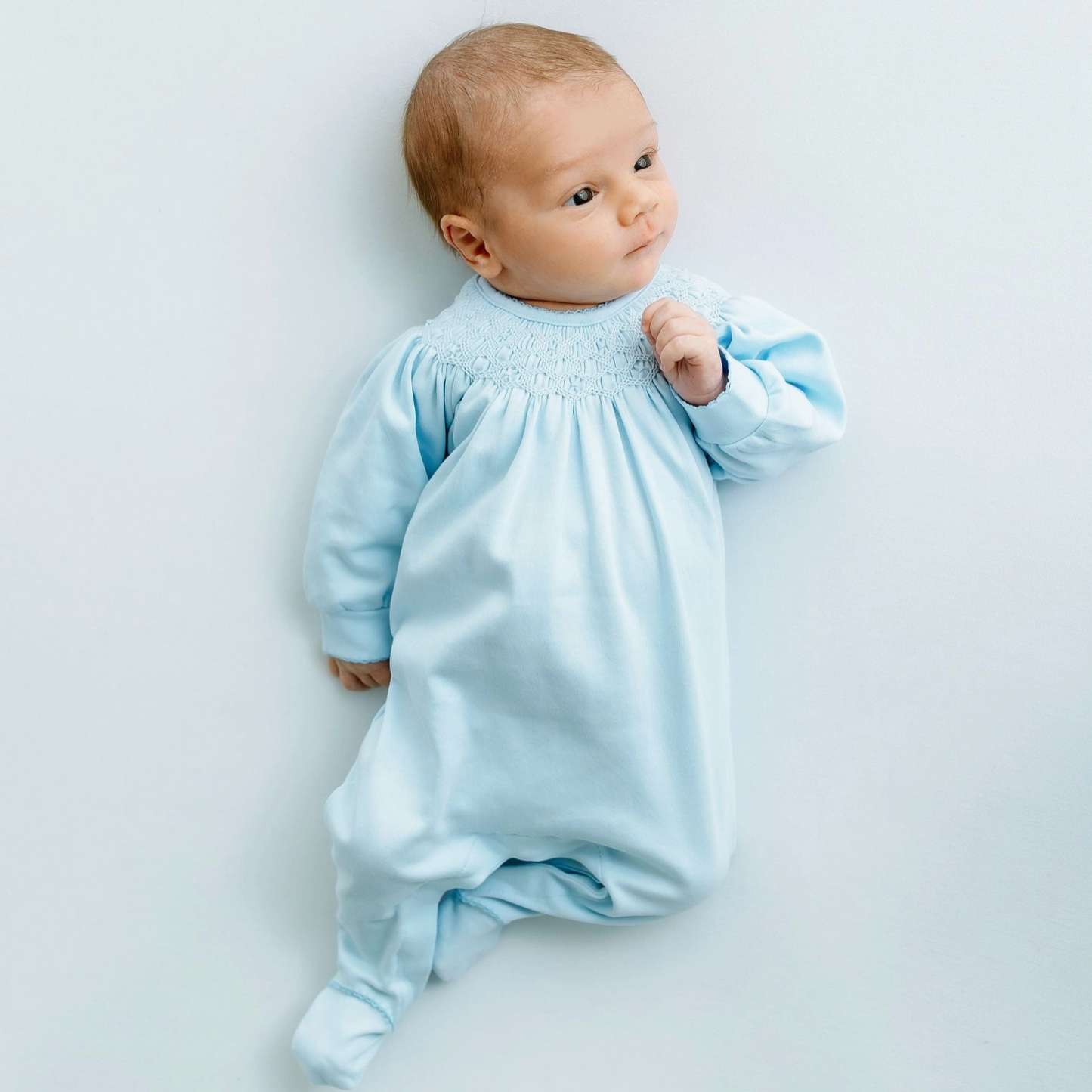 Willow & Walker's Bishop Footie, Light Blue - Magpies Paducah