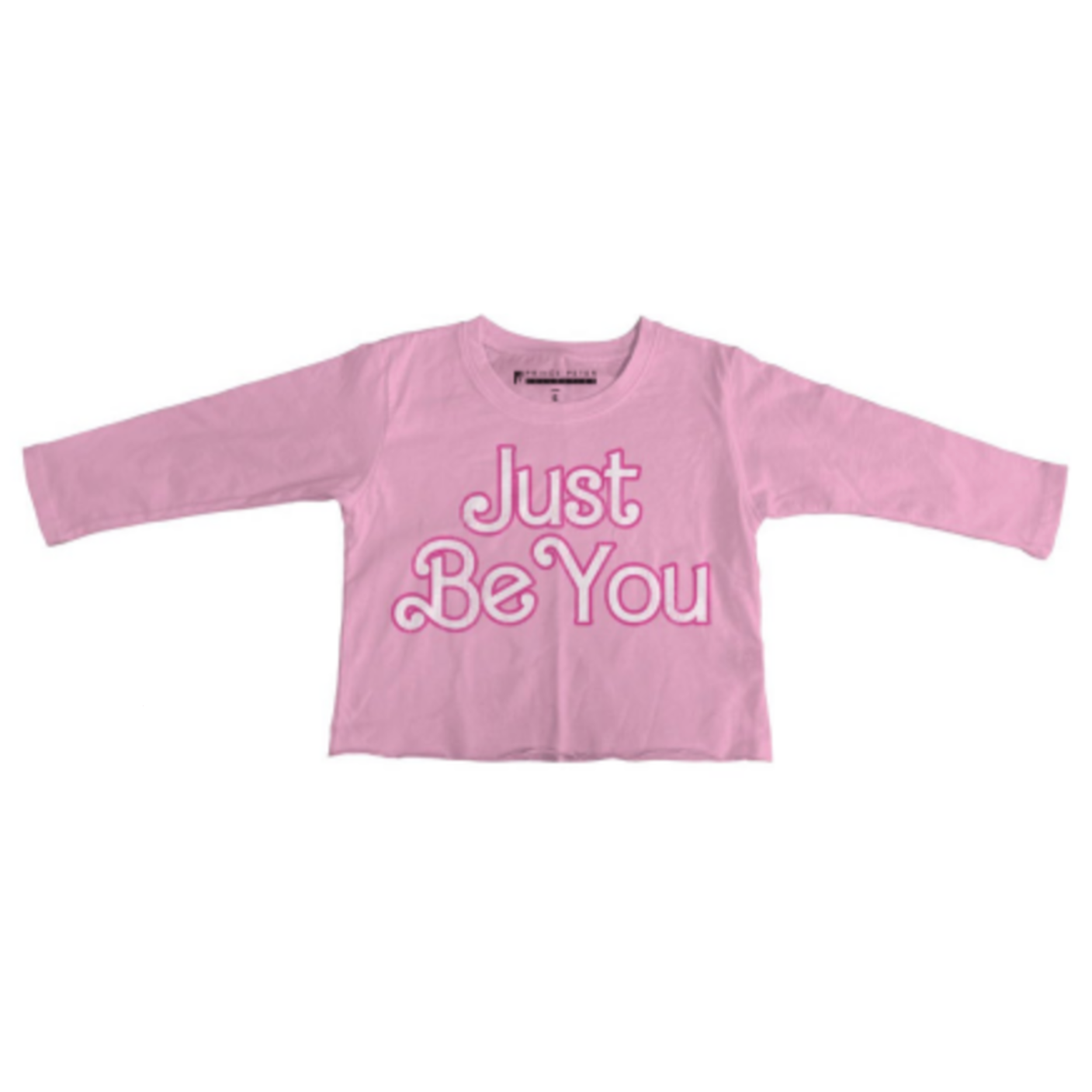 Just Be You Cropped Long Sleeve Tee - Magpies Paducah