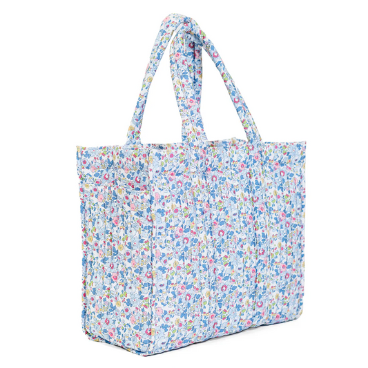Quilted Go Go Tote, Bridgehampton Floral - Magpies Paducah