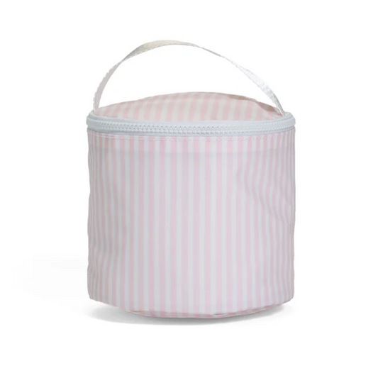 Insulated Snack Bag, Pink Pimlico Stripe - Magpies Paducah