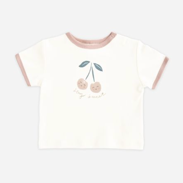 Ringer Tee, Cherry - Magpies Paducah