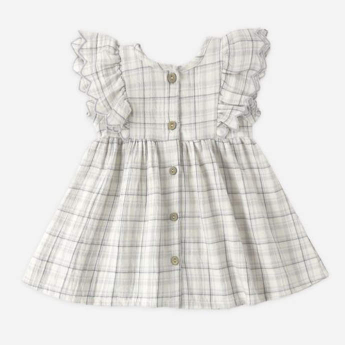 Alina Dress, Blue Plaid - Magpies Paducah