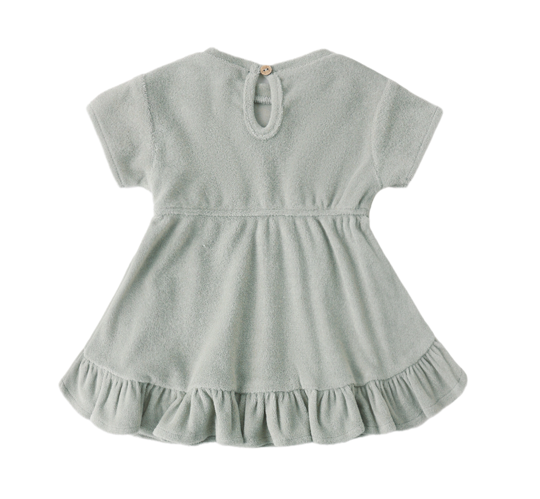 Terry Dress, Sage - Magpies Paducah