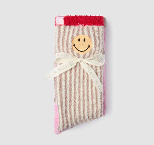CozyChic® Smiley® Ribbed Sock Set - Magpies Paducah