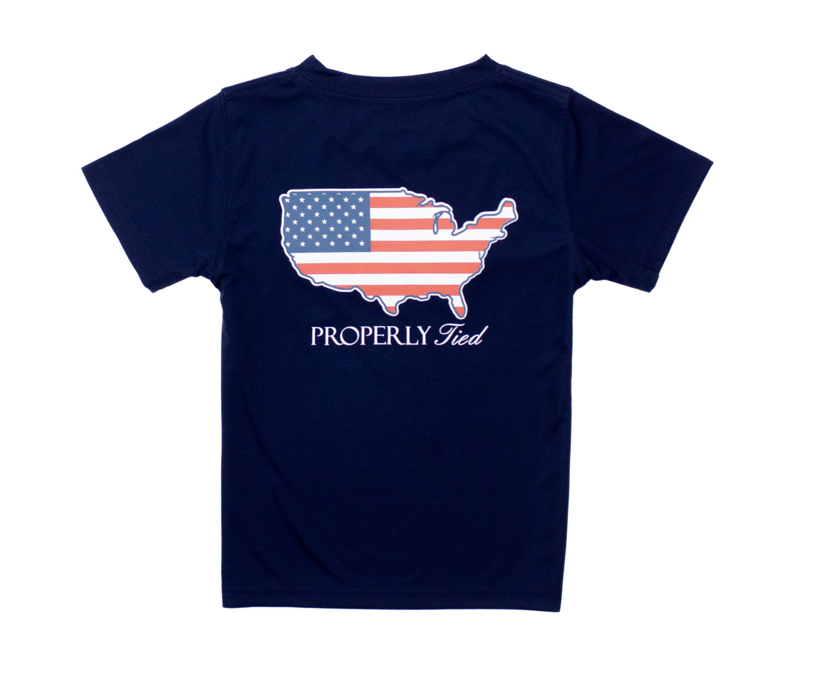 Performance Tee, Old Glory - Magpies Paducah