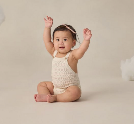 Tatum Romper, Ivory - Magpies Paducah
