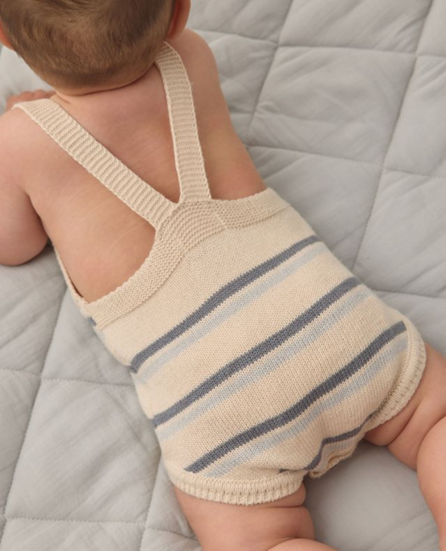 Tatum Romper, Ocean Stripe - Magpies Paducah
