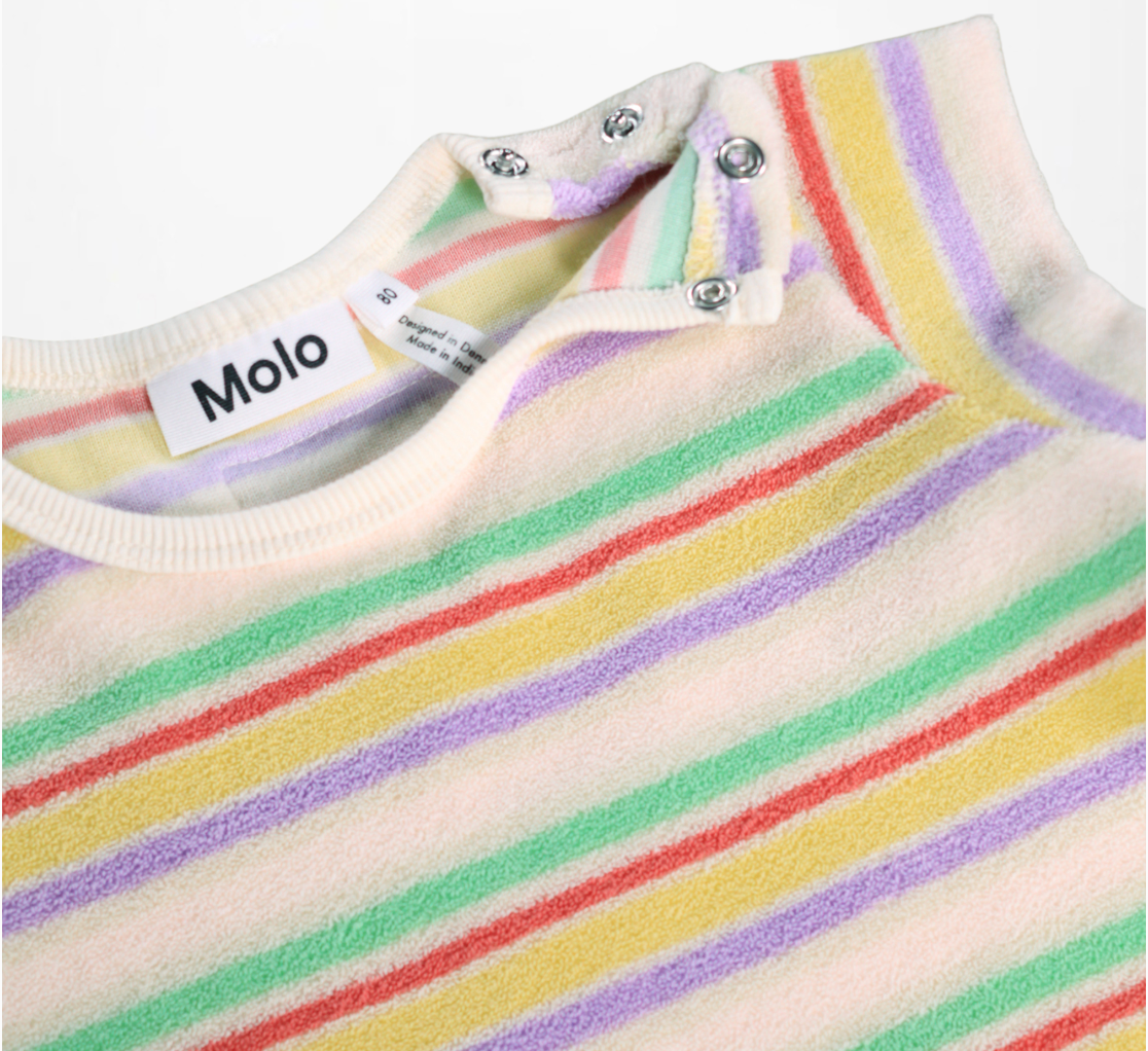 Elisabeth Top, Pastels Stripe - Magpies Paducah