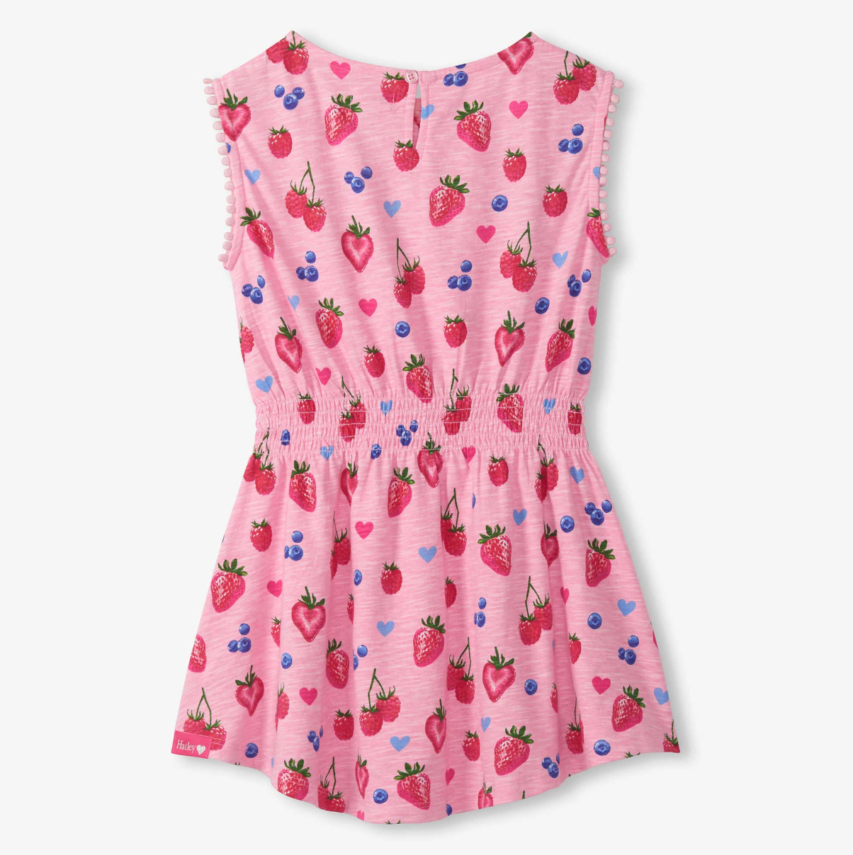 Summer Berries Smocked Waist Dress - Magpies Paducah