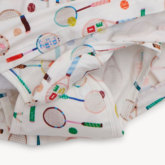 Modal Bodysuit Polo Dress, Love All - Magpies Paducah