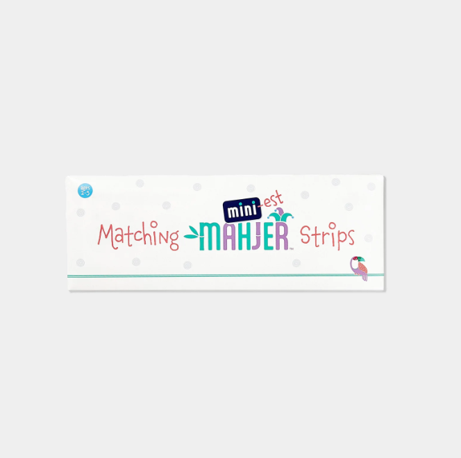 Miniest Mahjer Matching Strips - Magpies Paducah