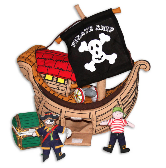 Plush Pirateship Playhouse - Magpies Paducah