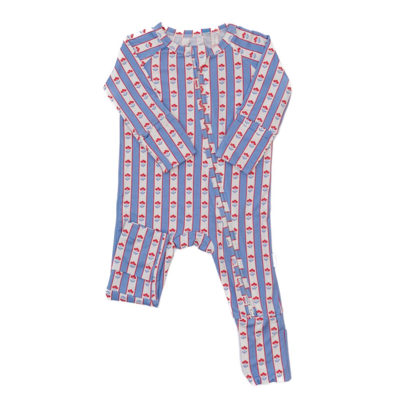 Scalloped Florals Sleep Romper - Magpies Paducah