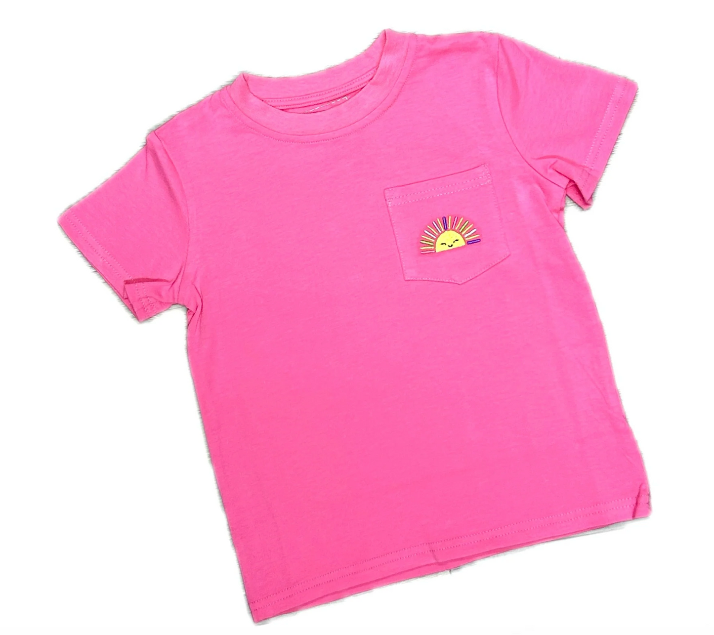 Rainbow Sun Pocket Tee