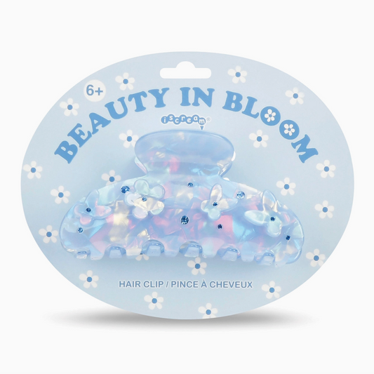 Blue Flower Hair Clip
