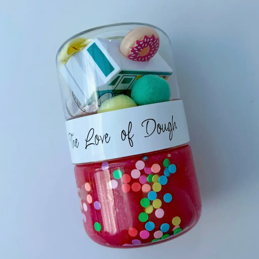Donut Sensory Dough Double Jar